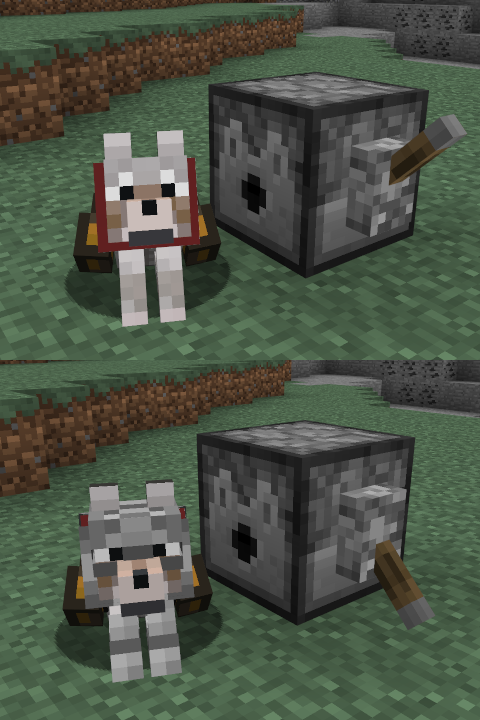 Wolf Armor & Storage Mod 5